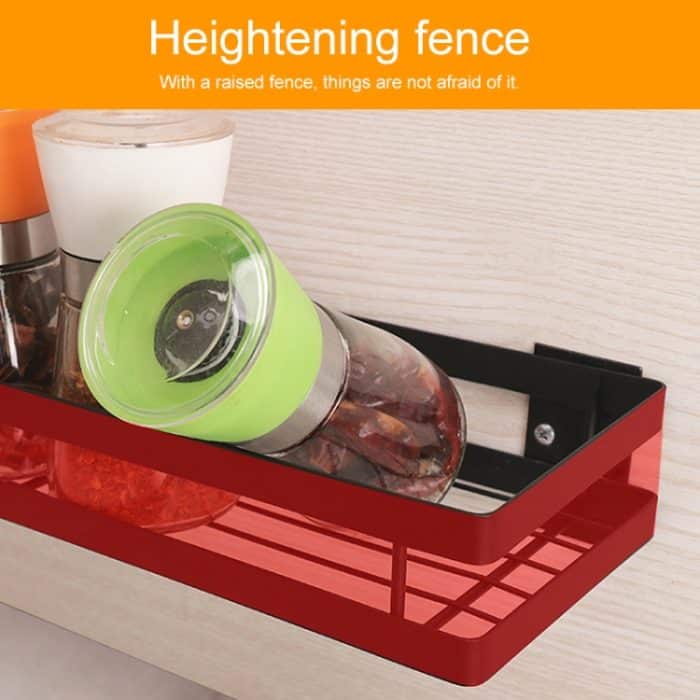 50 cm großes, stanzfreies Wandregal für Gewürze in der Küche, 50cm – Bild 4