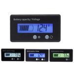 H6133 12V-84V Blei-Säure-Batterie-Spannungsprüfer, Prozent-Voltmeter-Messgerät, Lithium-Batterie-Statusmonitor, 12V-84V Blue Light, 12V-84V Green Light, 12V-84V White Light – Bild 2