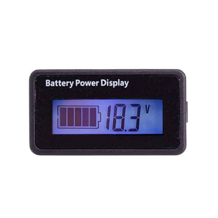 H5 12V-48V Blei-Säure-Batterie-Spannungsprüfer, Prozent-Voltmeter-Messgerät, Lithium-Batterie-Statusmonitor, 12V-48V Blue Light, 12V-48V Green Light, 12V-48V White Light – Bild 1