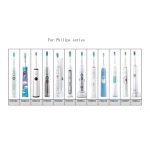 4 PCS-Ersatzbürstenköpfe für die elektrische Zahnbürste Philips Sonicare P-HX-6014 – Bild 5