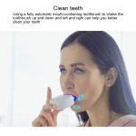 Weiß 3 Reinigungsmodi Elektrisches automatisches Schönheitszahninstrument aus Silikon – Bild 11