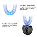 Weiß 3 Reinigungsmodi Elektrisches automatisches Schönheitszahninstrument aus Silikon – Bild 8