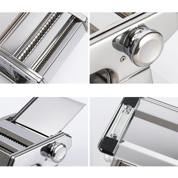 QZ150 Haushalt Küche Integrierte Edelstahl Manuelle Pressmaschine Nudelmaschine – Bild 5