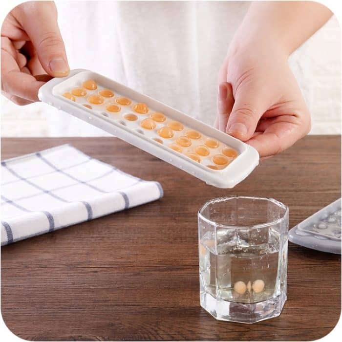 Kreative Eisform in Mini-Kugelform mit 27 Gittern und zufälliger Farbabgabe – Bild 1