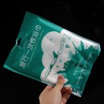 Tragbares Einweg-Badetuch aus Baumwolle, Größe: 140x65cm – Bild 4