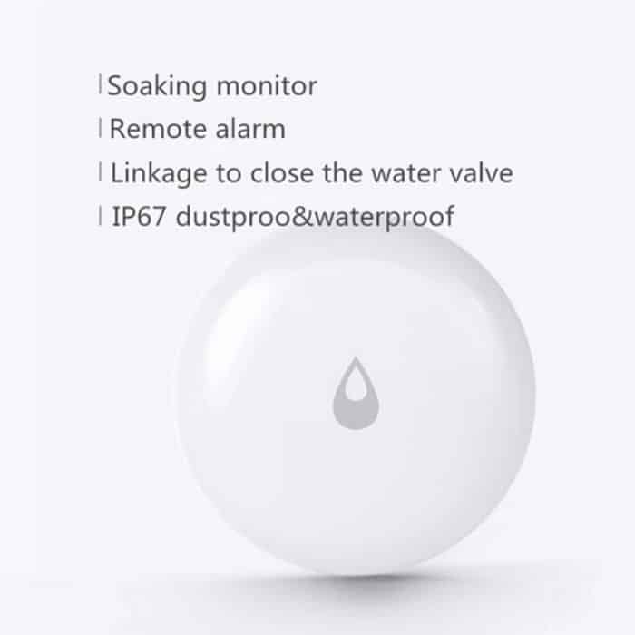 Original Xiaomi Youpin Aqara Water Immersing Sensor Flood Water Leak Detector for Home Remote Alarm Security Soaking Sensor, with the Xiaomi Multifunctional Gateway Use (CA1001) (Weiß) – Bild 4