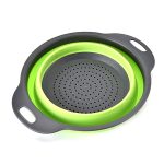 Kreativer faltbarer Aufbewahrungskorb für Gemüse und Obst, Organizer, Abflusskorb, L, Größe: 29,5 x 23,5 x 10 cm, Size: L – Bild 2