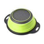 Kreativer faltbarer Aufbewahrungskorb für Gemüse und Obst, Organizer, Abflusskorb, L, Größe: 29,5 x 23,5 x 10 cm, Size: L – Bild 3