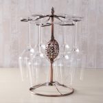 Eisen hängendes Weinglas Regal Abflussregal Gans Eierbecherhalter