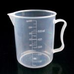 500 ml dünner PP-Kunststoffkolben, digitaler Messbecher, Zylinderwaage, Messglas, Labor, Laborwerkzeuge, 500ml Measuring Cup