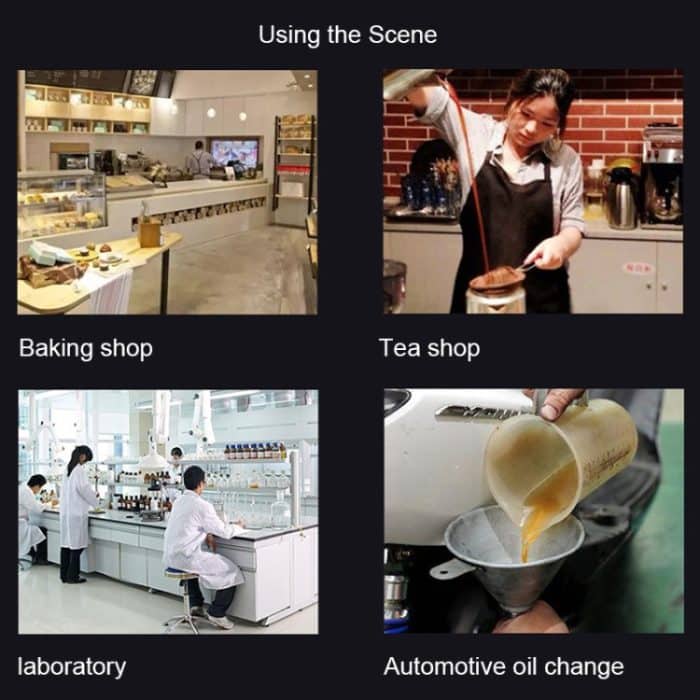 1000 ml dünner PP-Kunststoffkolben, digitaler Messbecher, Zylinderwaage, Messglas, Labor, Laborwerkzeuge, 1000ml Measuring Cup – Bild 6