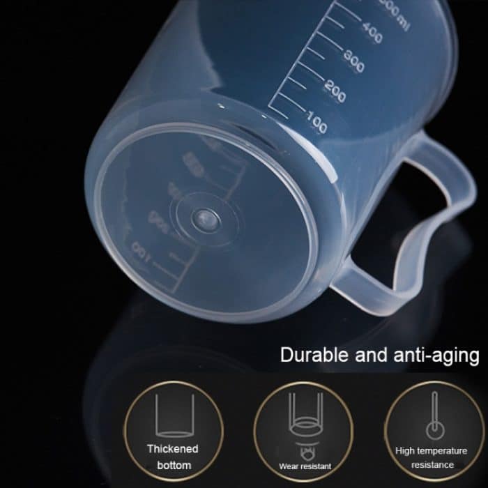 10 PCS 250 ml Lebensmittelqualität PP Kunststoff Kolben Digitale Messbecher Zylinder Skala Messen Glas Labor Labor Werkzeuge, 250ml – Bild 4