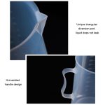 10 PCS 250 ml Lebensmittelqualität PP Kunststoff Kolben Digitale Messbecher Zylinder Skala Messen Glas Labor Labor Werkzeuge, 250ml – Bild 5