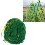 Pflanzen klettern Rattan Rahmen Verzierung Blumenregal Blumen Pflanzen Handwerk hängen Dekor Garten Gartennetz, Größe: 1,8 x 2,7 m
