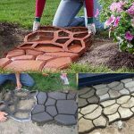 Manuelle Zementbeton Straßenform Kunststoffform DIY Gartenpflasterform – Bild 6