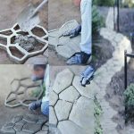 Manuelle Zementbeton Straßenform Kunststoffform DIY Gartenpflasterform – Bild 7