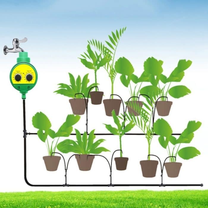 Garden Electronic Water Timer Digitales Magnetventil Intelligente Bewässerungs-Sprinklersteuerung Digitales Wasserprogrammsystem – Bild 7