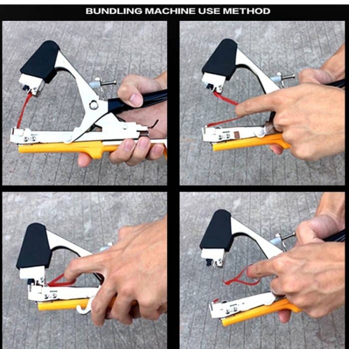 Landwirtschaft Klebeband Werkzeug Hand Bindemaschine Garten Pflanze Klebeband Werkzeug Tapener Maschine Klebeband Maschine, Adhesive Tape Machine (Green), Adhesive Tape Machine(Yellow) – Bild 7