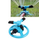 Automatische rotierende Düse für den Garten Automatische 360-Grad-Sprinkleranlage Gartenbewässerungsdüse Bewässerungsdüse mit 1/2 Zoll Wasserschlauchanschluss