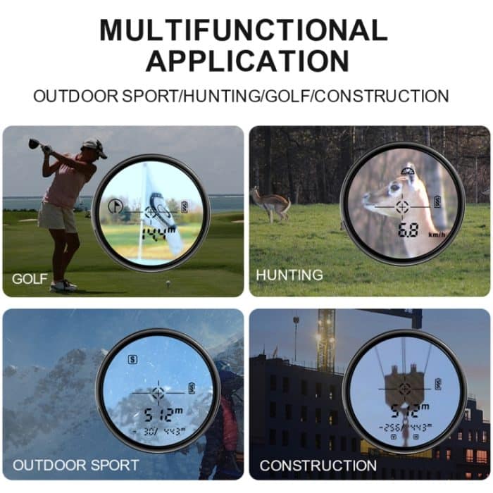 SNDWAY SW1000A Wasserdichter Entfernungsmesser für wasserdichte Teleskop-Entfernungsmesser, 1000 m – Bild 9