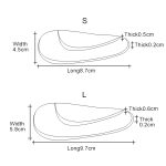 5 Paar Kinder Gel Einlegesohlen Orthopädische Fußgewölbe Einlagen für Kinderschuhe Plattfuß Korrekturpads Baby Kleinkind Einlegesohle, Größe: L. – Bild 5