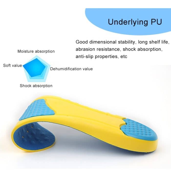 1 Paar elastische, atmungsaktive, saugfähige Deodorant-Sporttourismus- und Freizeitkomfort-Dämpfungseinlegesohlen, Größe: M (38–40 Yards), Size: M(38-40Yards) blue, Size: M(38-40Yards) gray – Bild 5