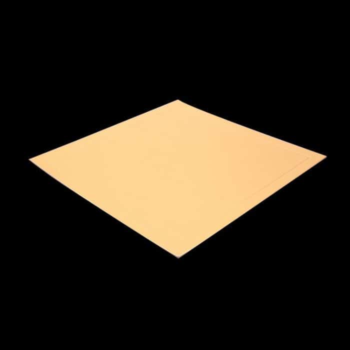 100 Stück / Packung, quadratische Kuchen-Kartonunterlage, goldene Kuchen-Mousse-Kuchenmatte, Größe: 28 x 28 cm – Bild 3