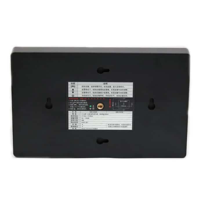 SNDWAY SW525B Wand-DB-Geräuschpegelmesser-Geräuschprüfgerät mit USB-Datenspeicherübertragung und USB-Kommunikation – Bild 3