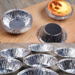 100 Stück/Packung Eierkuchenhalter aus Aluminiumfolie, Größe: 7,5 x 4 x 2 cm – Bild 5