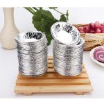100 Stück/Packung Eierkuchenhalter aus Aluminiumfolie, Größe: 7,5 x 4 x 2 cm – Bild 7