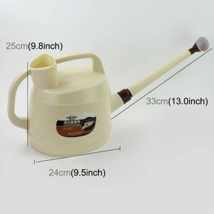 Bewässerungstopf PP Landscape Gardening Supplies Gießkanne Langmund Bewässerungswerkzeuge, Kapazität: 7L, zufällige Farbabgabe – Bild 2
