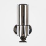 Handspender für Hotelduschen, wandmontierte Waschflüssigkeit, Shampoo-Seifenflasche, Fassungsvermögen: 500 ml, 500ml/Stainless Steel – Bild 2