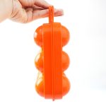 Tragbarer Outdoor-Aufbewahrungskofferhalter mit 12 Gittern Tablettträger Crush-Proof Bruchsicherer Schutz für Picknick-Wanderungen im Freien, zufällige Farblieferung – Bild 4