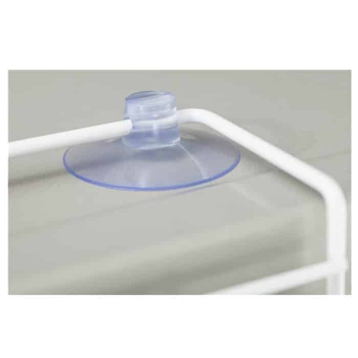 Mehrschichtiger Kühlregal Seitenregal Seitenwandhalter Multifunktions-Küchenorganisator Haushalt, Größe: 25 x 9,5 x 62 cm – Bild 7