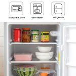 6 PCS / Set Silikon-Verschlussdeckel in Lebensmittelqualität Frische Aufbewahrungsabdeckungen – Bild 5