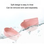 Küche Doppelschicht Obstschale Waschkorb Lazy Bracket Snack Nüsse Schüssel – Bild 5