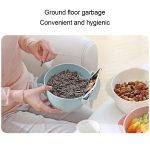 Küche Doppelschicht Obstschale Waschkorb Lazy Bracket Snack Nüsse Schüssel – Bild 9