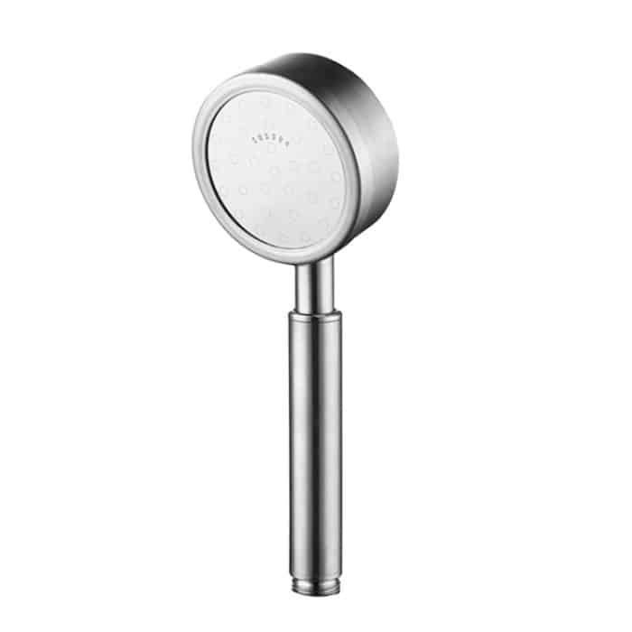 HC9074S.jpg Abnehmbarer und waschbarer runder Druck-Handbrausekopf aus Edelstahl 304, Größe: 80 mm, Pattern F – Bild 1