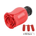 Rosenblütenförmiger Universal-Fahrzeug-Auto-Handbuch-Automatik-Schaltknauf, Rose Flower Shaped Gear Shift Knob – Bild 2