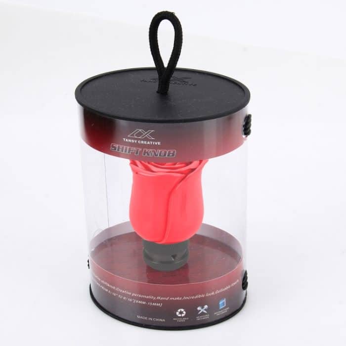 Rosenblütenförmiger Universal-Fahrzeug-Auto-Handbuch-Automatik-Schaltknauf, Rose Flower Shaped Gear Shift Knob – Bild 5