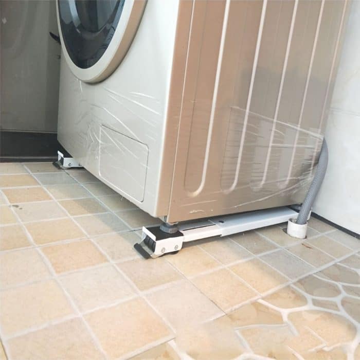 Einstellbare Waschmaschine Kühlschrank Basisständer Halterung Kühlschrank Waschmaschine Wagenhalterung Halterung – Bild 6