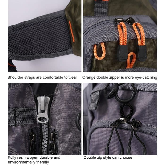 MANNER Outdoor Multifunktionale Angelschwimmweste Schwimmweste, MANNER Life Jacket – Bild 7