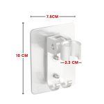 2 PCS Space Aluminium Duschkopfhalter Traceless verstellbare Bad Duschhalterung – Bild 2