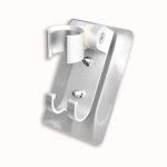 2 PCS Space Aluminium Duschkopfhalter Traceless verstellbare Bad Duschhalterung – Bild 3