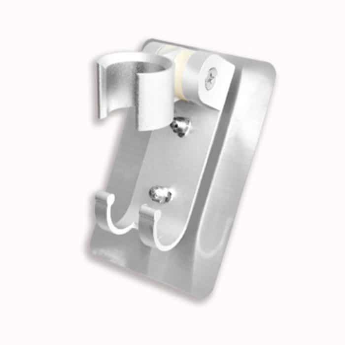 2 PCS Space Aluminium Duschkopfhalter Traceless verstellbare Bad Duschhalterung – Bild 3