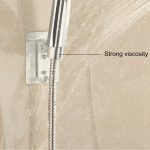 2 PCS Space Aluminium Duschkopfhalter Traceless verstellbare Bad Duschhalterung – Bild 9