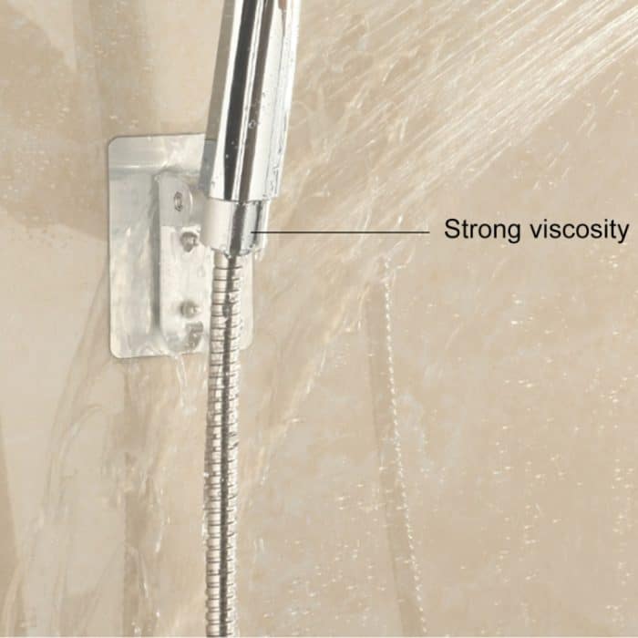 2 PCS Space Aluminium Duschkopfhalter Traceless verstellbare Bad Duschhalterung – Bild 9