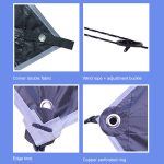 Wetterfestes Moskitonetz-Hängematten-Hintergrundset für den Außenbereich – Bild 5