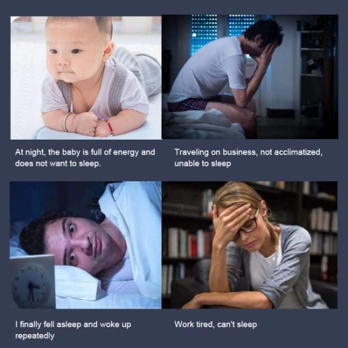 White Noise Schlafhilfegerät Baby Sleep Crying Tröster – Bild 9