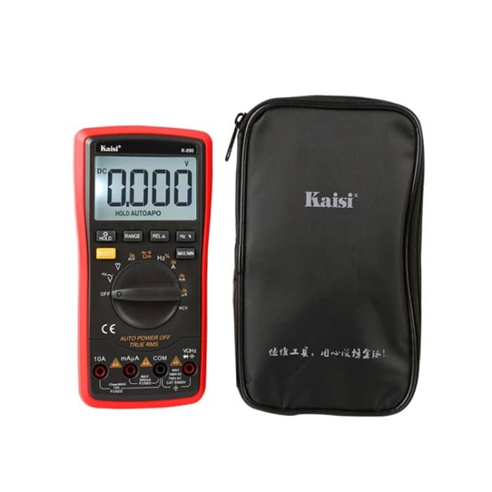 Kaisi K-890 Professioneller LCD-Digitalmultimeter Elektrischer Hand-Digitalmultimeter-Tester – Bild 5